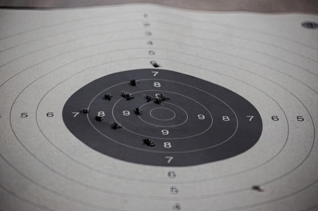 A paper target